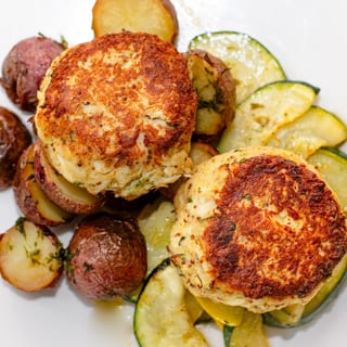 Crab Cake Dinner