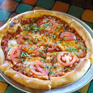 Roasted Tomato & Basil Pizza
